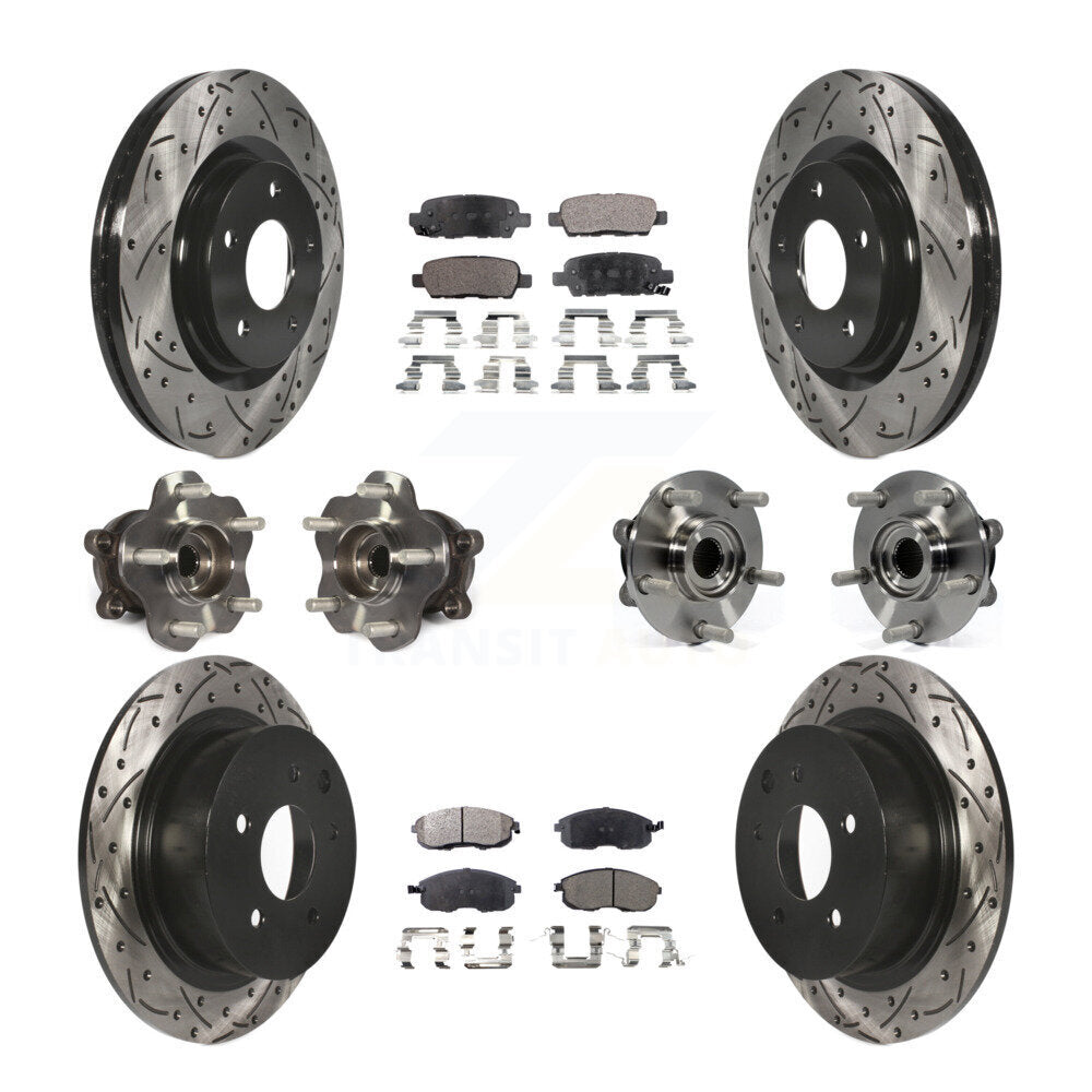 Transit Auto KBB-110866 Wheel Bearing and Hub Assembly for 2014-2017 Nissan Juke - Front and Rear product image