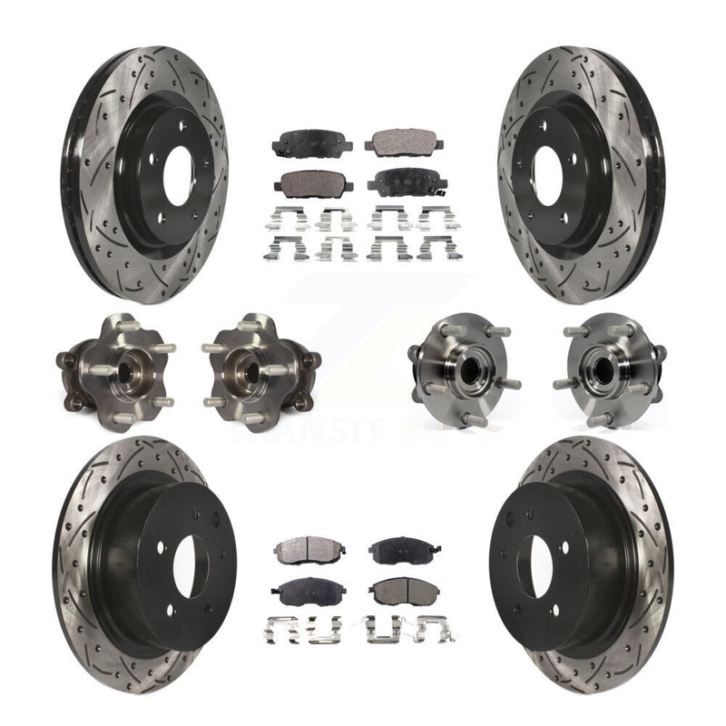 Transit Auto KBB-110866 Wheel Bearing and Hub Assembly for 2014-2017 Nissan Juke - Front and Rear product image
