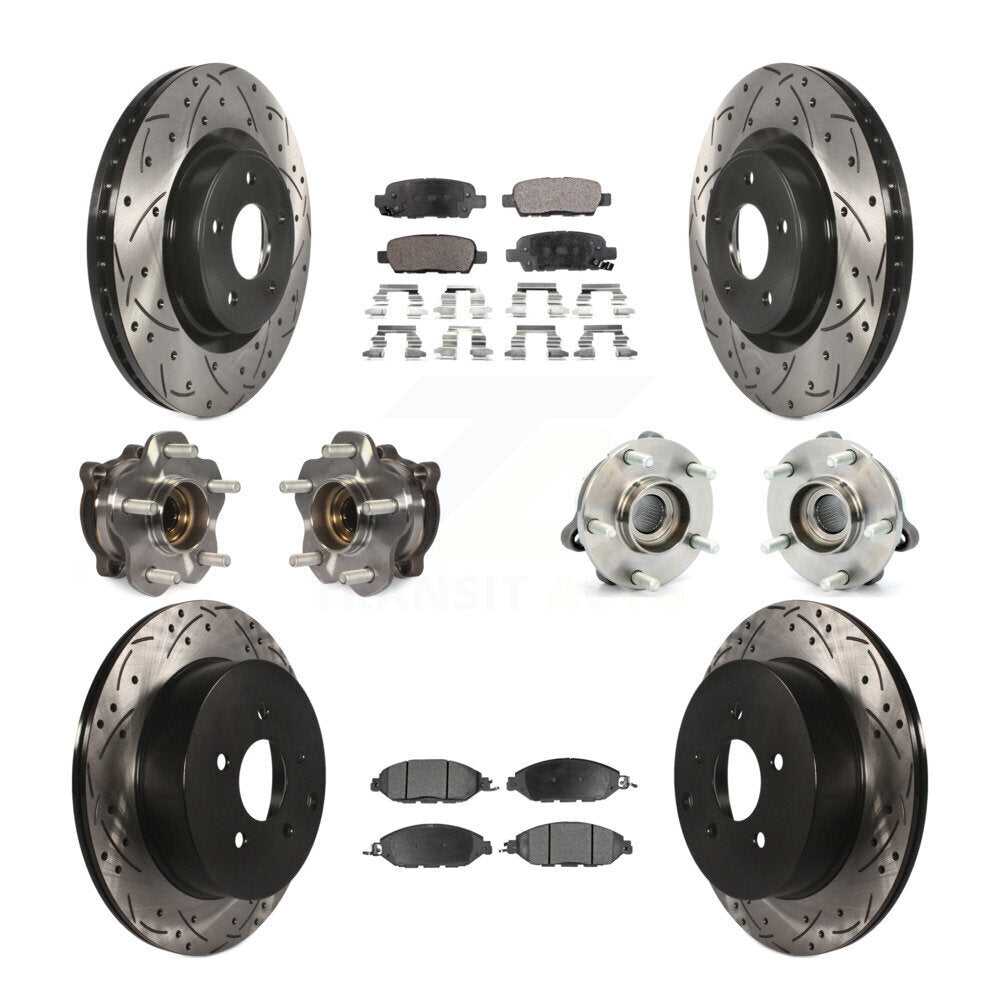 Transit Auto KBB-110872 Wheel Bearing and Hub Assembly for 2013-2020 Nissan Pathfinder, Nissan Murano, INFINITI QX60 & more - Front and Rear product image