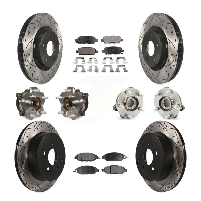 Transit Auto KBB-110872 Wheel Bearing and Hub Assembly for 2013-2020 Nissan Pathfinder, Nissan Murano, INFINITI QX60 & more - Front and Rear product image