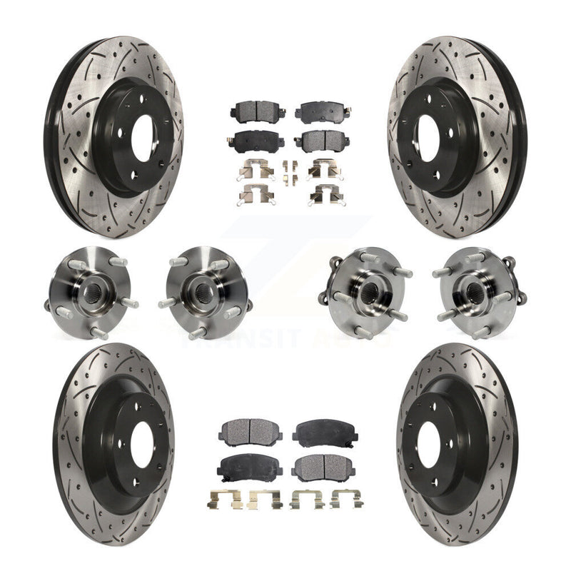 Transit Auto KBB-110874 Wheel Bearing and Hub Assembly for 2013-2015 Mazda CX-5 - Front and Rear product image