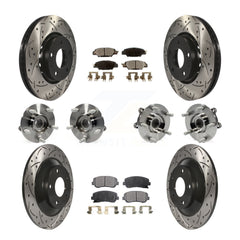 Transit Auto KBB-110875 Wheel Bearing and Hub Assembly for 2016-2023 Mazda CX-5 - Front and Rear product image