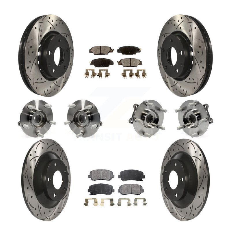 Transit Auto KBB-110875 Wheel Bearing and Hub Assembly for 2016-2023 Mazda CX-5 - Front and Rear product image