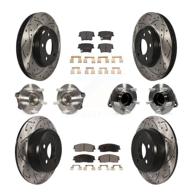 Transit Auto KBB-110878 Wheel Bearing and Hub Assembly for 2015-2023 Dodge Charger, Dodge Challenger, Chrysler 300 - Front and Rear product image