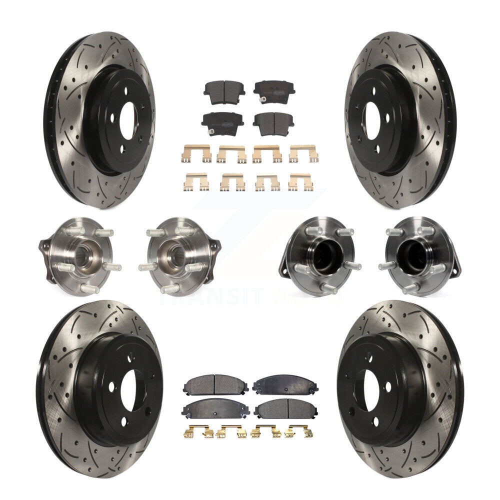 Transit Auto KBB-110879 Wheel Bearing and Hub Assembly for 2015-2023 Dodge Challenger, Dodge Charger, Chrysler 300 - Front and Rear product image