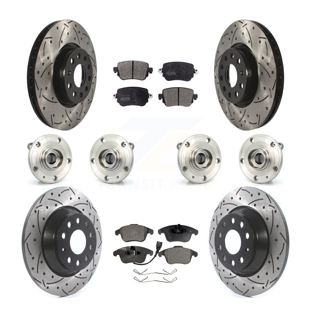 Transit Auto KBB-110891 Wheel Bearing and Hub Assembly for 2016-2018 Audi Q3 Quattro - Front and Rear product image
