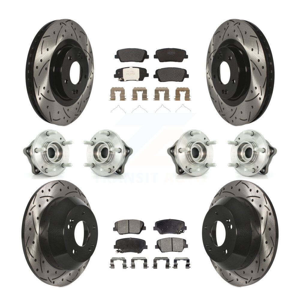 Transit Auto KBB-110894 Wheel Bearing and Hub Assembly for 2014-2015 Kia Sorento - Front and Rear product image
