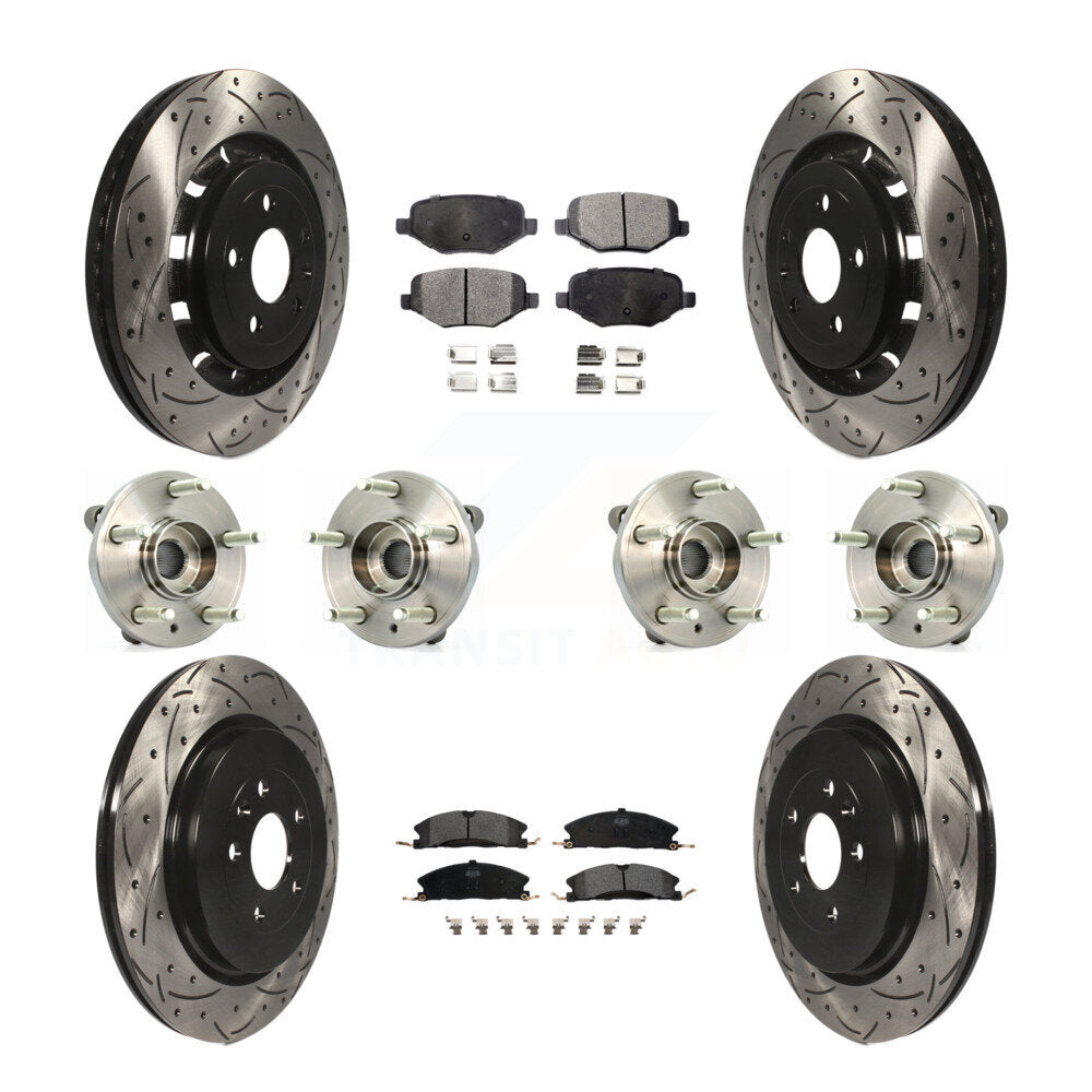 Transit Auto KBB-110899 Wheel Bearing and Hub Assembly for 2012-2019 Ford Taurus, Lincoln MKT, Lincoln MKS & more - Front and Rear product image