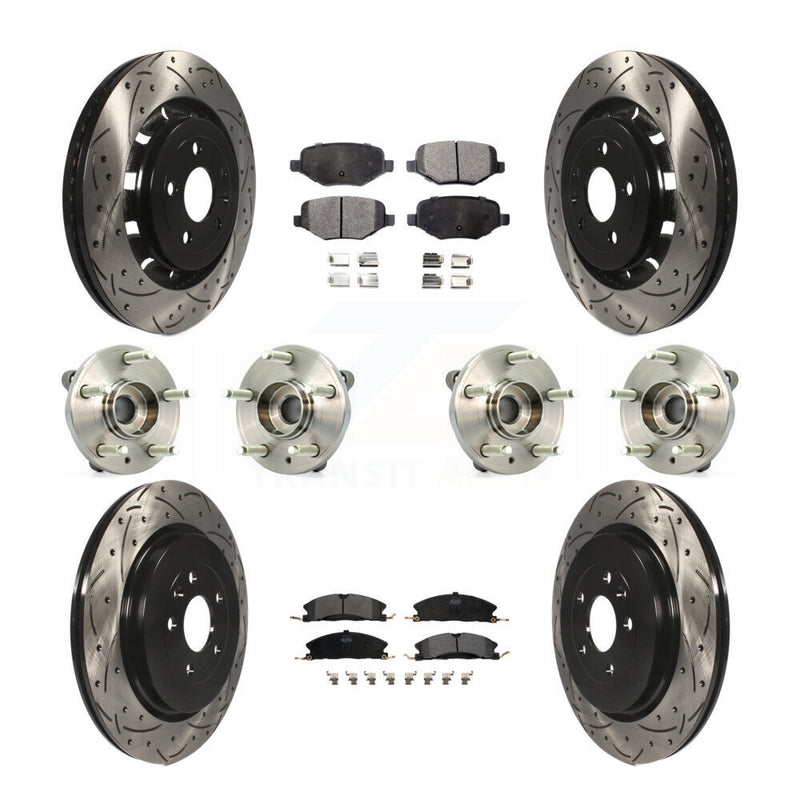 Transit Auto KBB-110899 Wheel Bearing and Hub Assembly for 2012-2019 Ford Taurus, Lincoln MKT, Lincoln MKS & more - Front and Rear product image