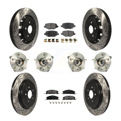 Transit Auto KBB-110900 Wheel Bearing and Hub Assembly for 2012-2019 Ford Taurus, Ford Flex, Lincoln MKS - Front and Rear product image