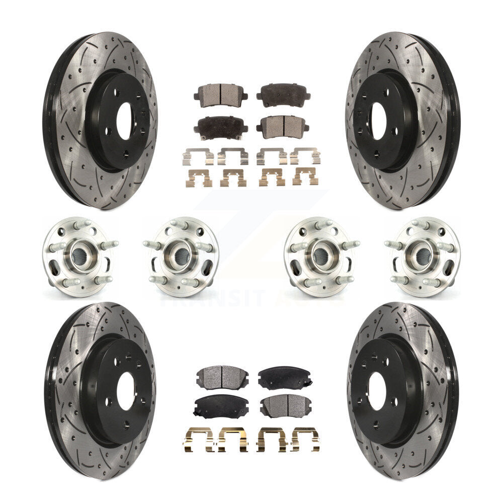 Transit Auto KBB-110905 Wheel Bearing and Hub Assembly for 2010-2020 Chevrolet Malibu Limited, Chevrolet Impala, Chevrolet Malibu & more - Front and Rear product image