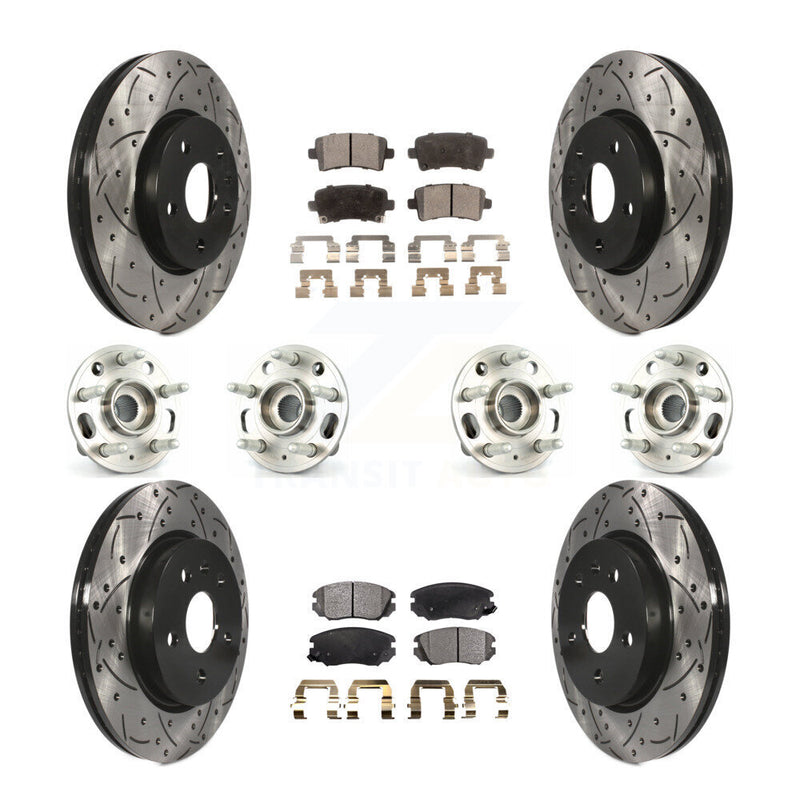Transit Auto KBB-110905 Wheel Bearing and Hub Assembly for 2010-2020 Chevrolet Malibu Limited, Chevrolet Impala, Chevrolet Malibu & more - Front and Rear product image