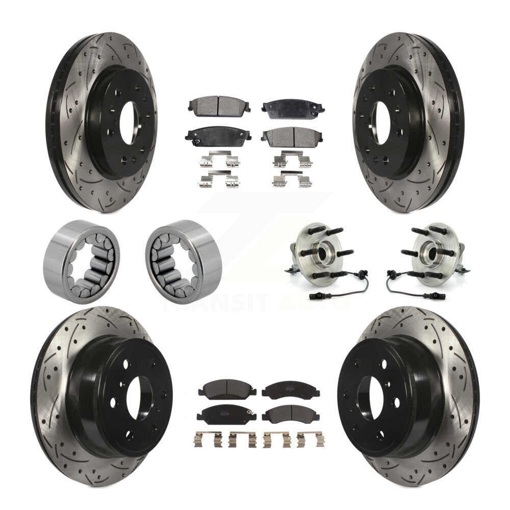 Transit Auto KBB-110911 Wheel Bearing and Hub Assembly for 2007-2014 Chevrolet Suburban 1500, Chevrolet Silverado 1500, GMC Yukon XL 1500 & more - Front and Rear product image