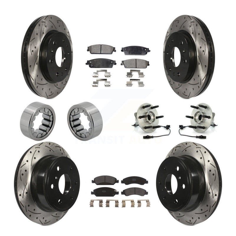 Transit Auto KBB-110911 Wheel Bearing and Hub Assembly for 2007-2014 Chevrolet Suburban 1500, Chevrolet Silverado 1500, GMC Yukon XL 1500 & more - Front and Rear product image