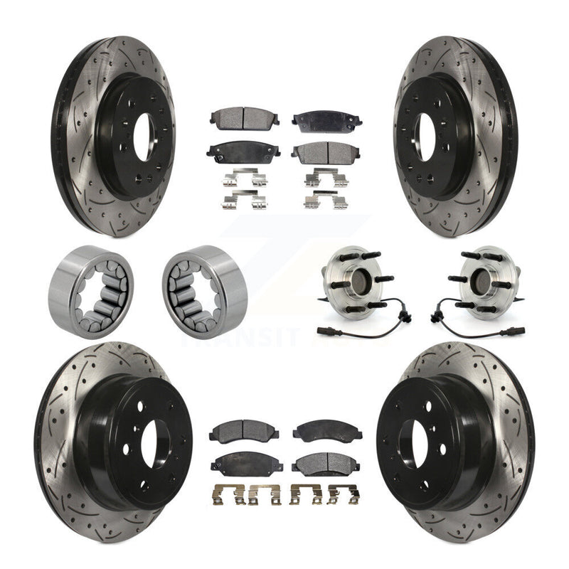 Transit Auto KBB-110913 Wheel Bearing and Hub Assembly for 2007 Cadillac Escalade, Chevrolet Avalanche, Chevrolet Suburban 1500 & more - Front and Rear product image
