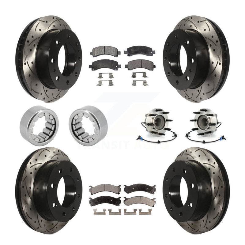 Transit Auto KBB-110935 Wheel Bearing and Hub Assembly for 2011-2016 Chevrolet Express 2500, GMC Savana 2500 - Front and Rear product image