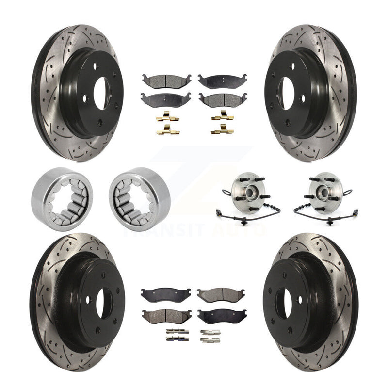 Transit Auto KBB-110938 Wheel Bearing and Hub Assembly for 2005 Dodge Ram 1500 - Front and Rear product image