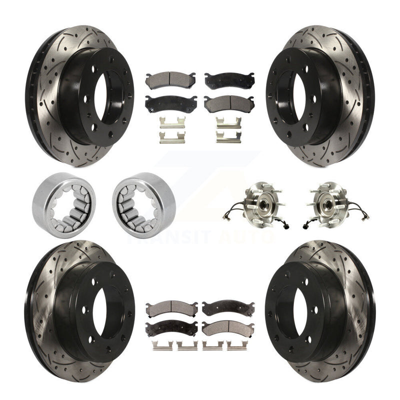 Transit Auto KBB-110940 Wheel Bearing and Hub Assembly for 2001-2007 Chevrolet Silverado 1500 HD Classic, GMC Sierra 1500 HD Classic, Chevrolet Silverado 1500 HD & more - Front and Rear product image