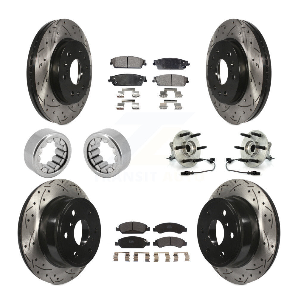 Transit Auto KBB-110941 Wheel Bearing and Hub Assembly for 2007 Chevrolet Silverado 1500, GMC Sierra 1500 - Front and Rear product image