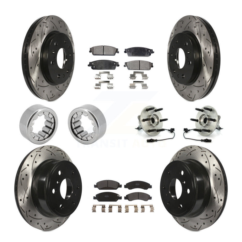 Transit Auto KBB-110941 Wheel Bearing and Hub Assembly for 2007 Chevrolet Silverado 1500, GMC Sierra 1500 - Front and Rear product image