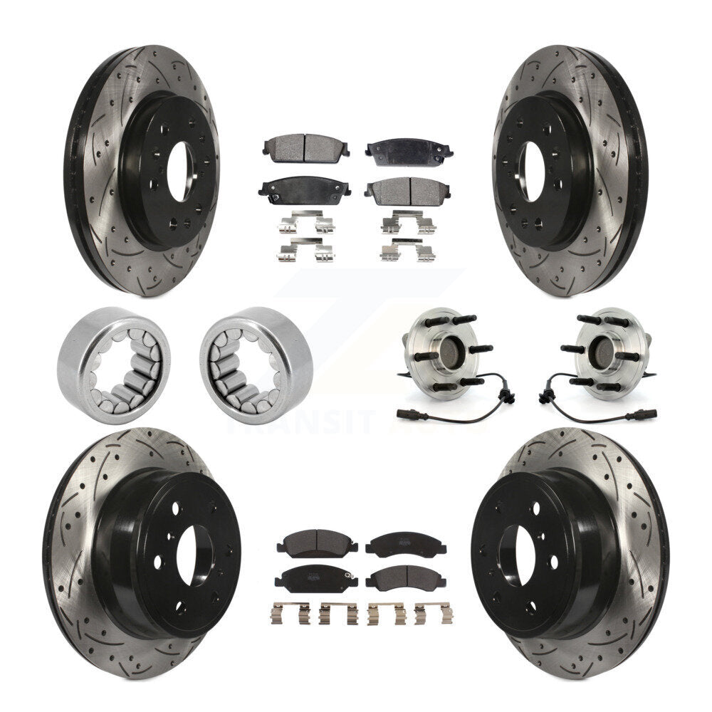 Transit Auto KBB-110942 Wheel Bearing and Hub Assembly for 2007 Chevrolet Silverado 1500, GMC Sierra 1500 - Front and Rear product image