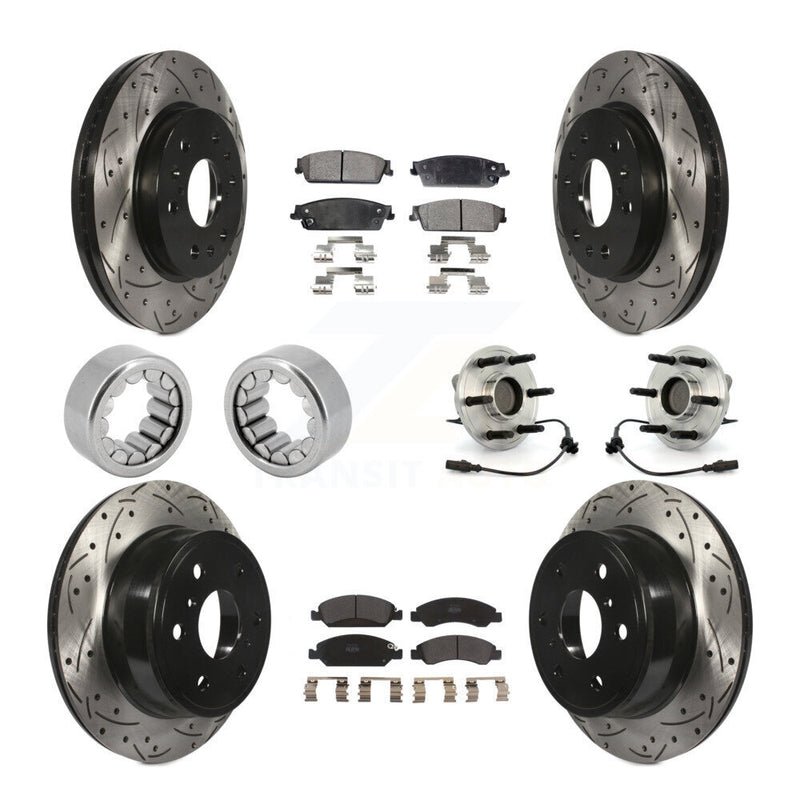 Transit Auto KBB-110942 Wheel Bearing and Hub Assembly for 2007 Chevrolet Silverado 1500, GMC Sierra 1500 - Front and Rear product image
