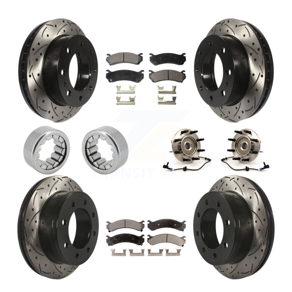 Transit Auto KBB-110943 Wheel Bearing and Hub Assembly for 2007-2013 Chevrolet Suburban 2500, GMC Yukon XL 2500, Chevrolet Silverado 2500 HD - Front and Rear product image