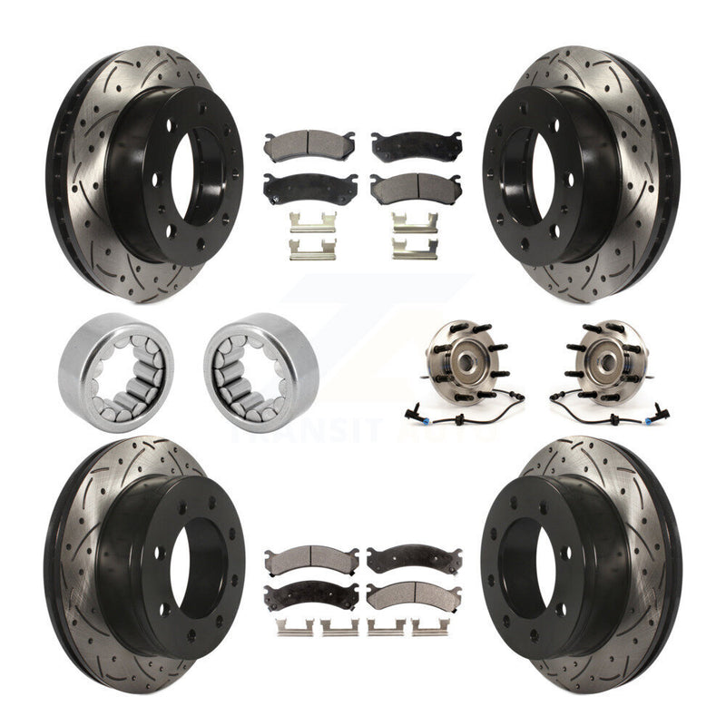 Transit Auto KBB-110943 Wheel Bearing and Hub Assembly for 2007-2013 Chevrolet Suburban 2500, GMC Yukon XL 2500, Chevrolet Silverado 2500 HD - Front and Rear product image