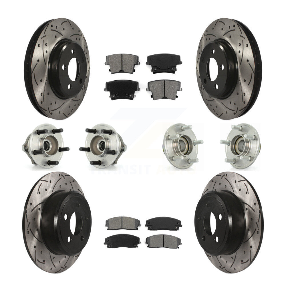 Transit Auto KBB-110966 Wheel Bearing and Hub Assembly for 2005-2009 Chrysler 300, Dodge Charger, Dodge Magnum - Front and Rear product image
