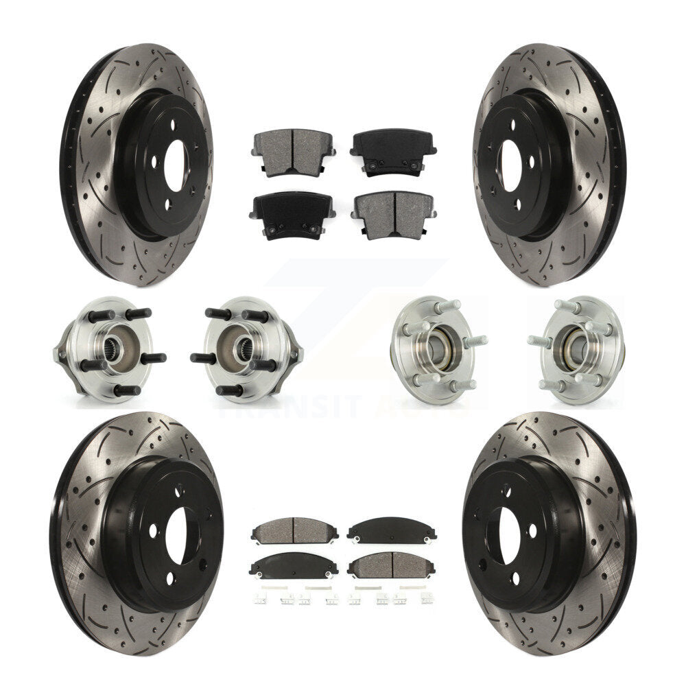 Transit Auto KBB-110967 Wheel Bearing and Hub Assembly for 2005-2009 Chrysler 300, Dodge Charger, Dodge Magnum - Front and Rear product image