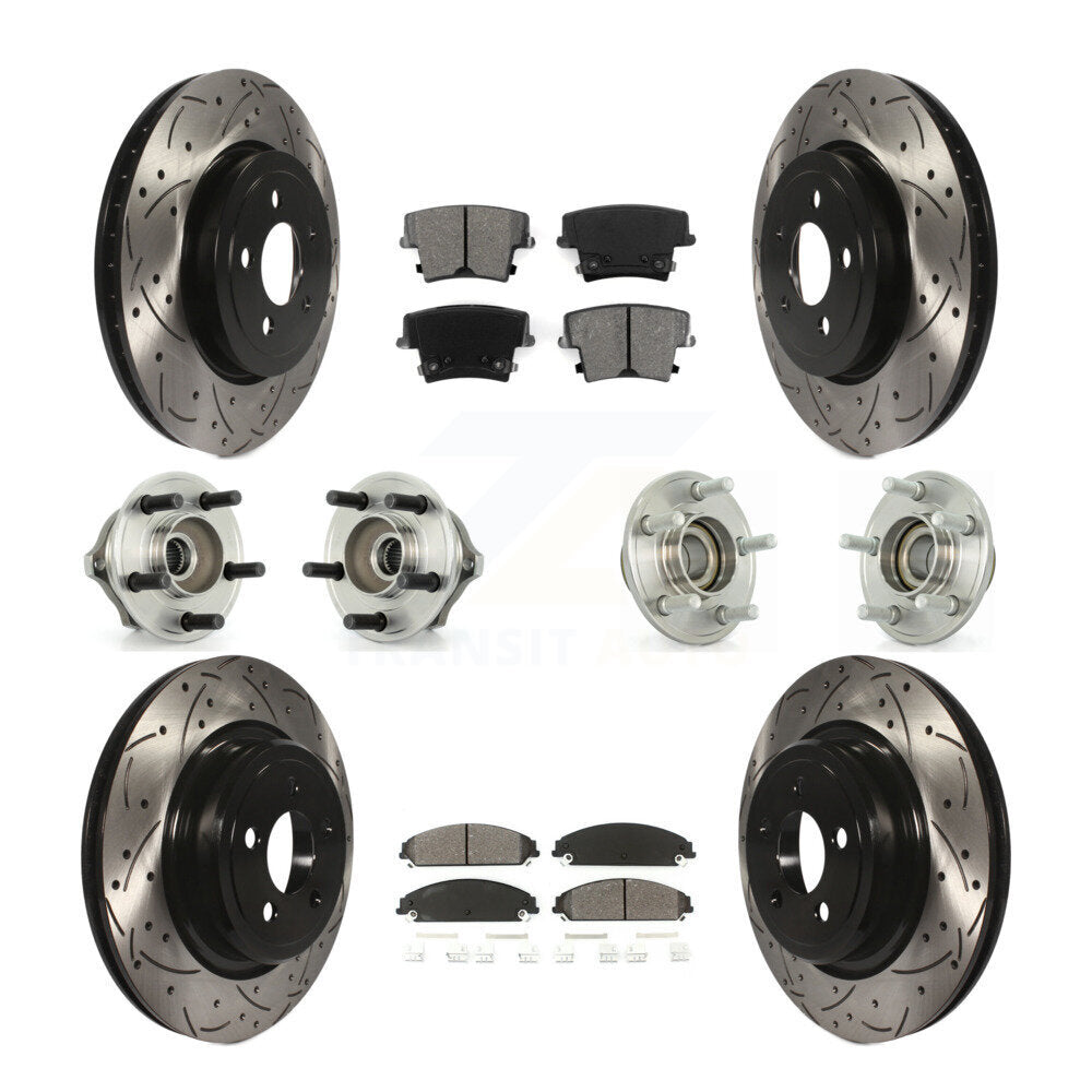 Transit Auto KBB-110968 Wheel Bearing and Hub Assembly for 2006-2008 Dodge Charger - Front and Rear product image