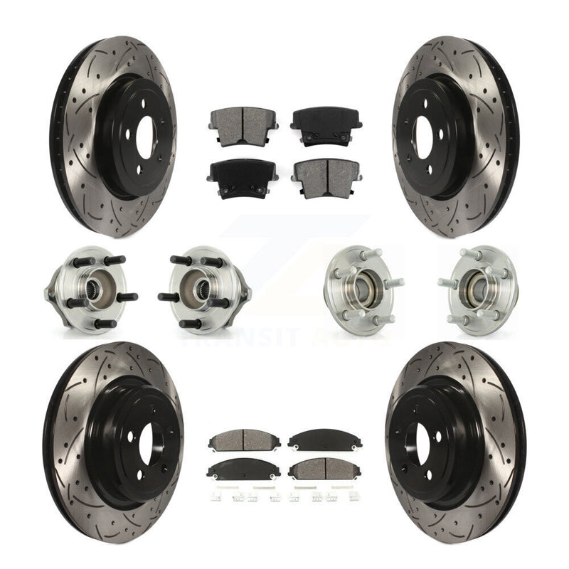 Transit Auto KBB-110968 Wheel Bearing and Hub Assembly for 2006-2008 Dodge Charger - Front and Rear product image