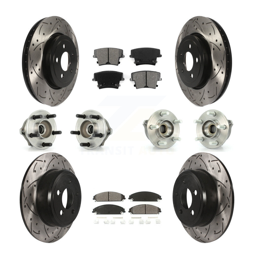 Transit Auto KBB-110970 Wheel Bearing and Hub Assembly for 2005-2006 Chrysler 300 - Front and Rear product image