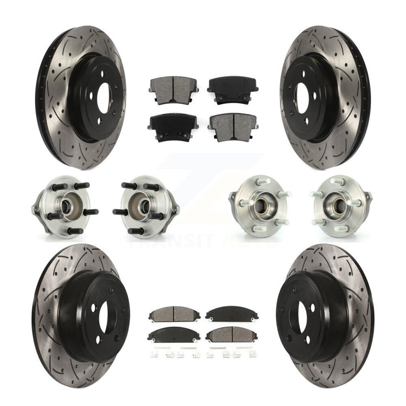 Transit Auto KBB-110970 Wheel Bearing and Hub Assembly for 2005-2006 Chrysler 300 - Front and Rear product image