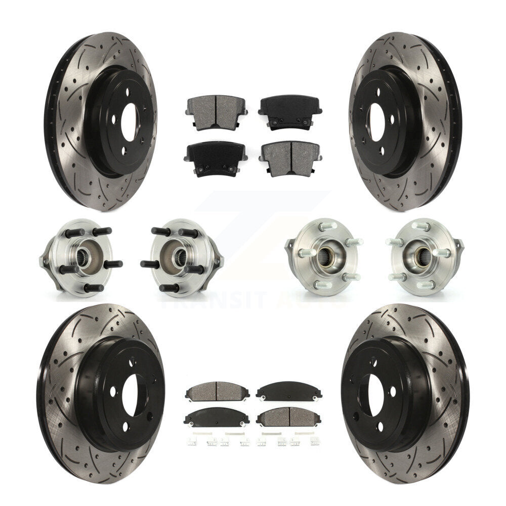 Transit Auto KBB-110971 Wheel Bearing and Hub Assembly for 2005-2009 Chrysler 300, Dodge Charger, Dodge Magnum - Front and Rear product image