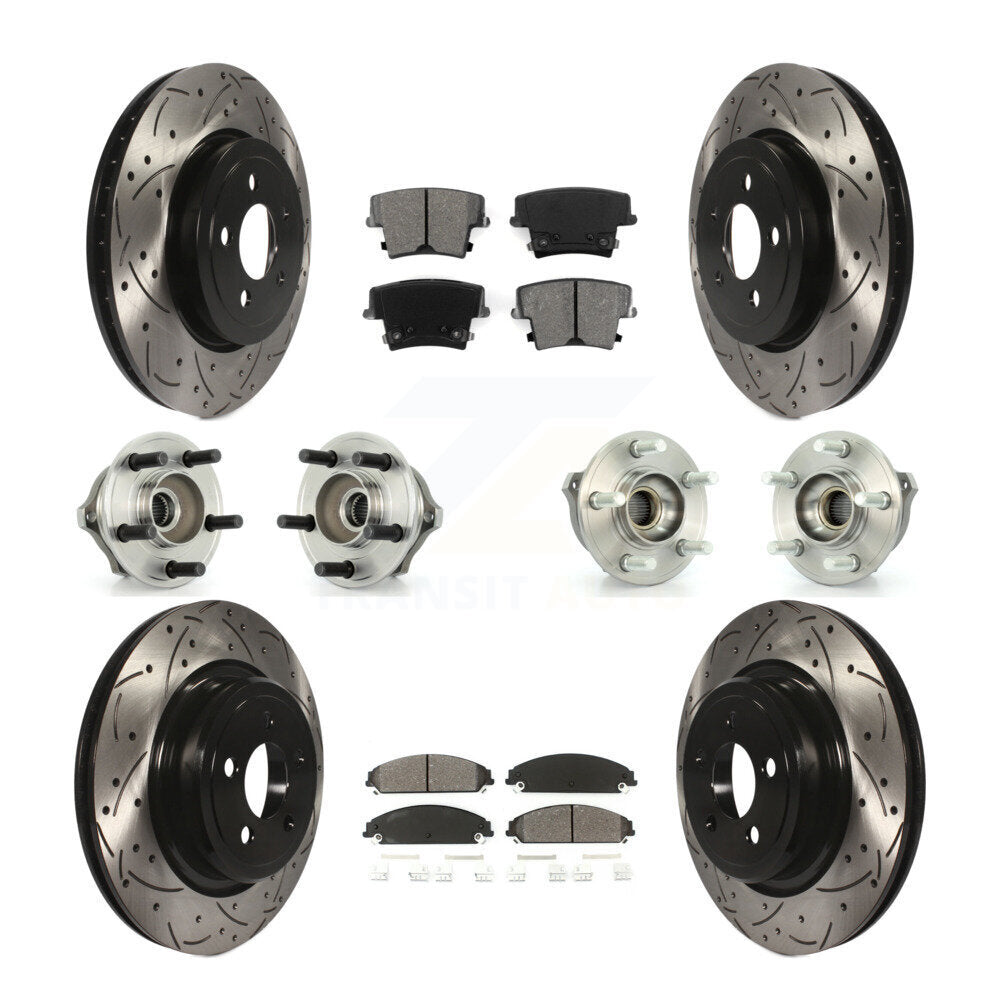Transit Auto KBB-110972 Wheel Bearing and Hub Assembly for 2007-2008 Dodge Charger - Front and Rear product image