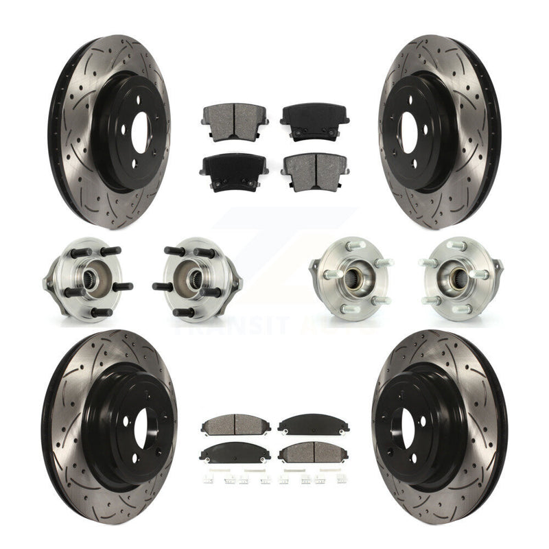Transit Auto KBB-110972 Wheel Bearing and Hub Assembly for 2007-2008 Dodge Charger - Front and Rear product image