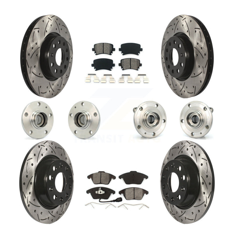 Transit Auto KBB-110973 Wheel Bearing and Hub Assembly for 2009-2017 Volkswagen CC, Volkswagen Passat - Front and Rear product image