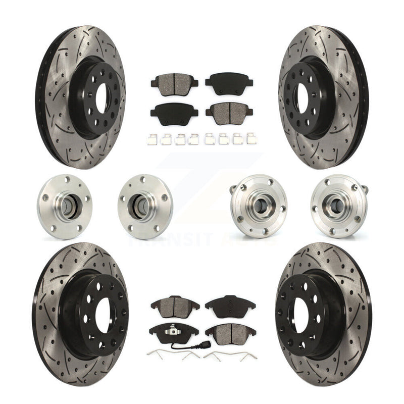 Transit Auto KBB-110974 Wheel Bearing and Hub Assembly for 2011-2015 Volkswagen Beetle, Volkswagen GTI - Front and Rear product image