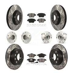 Transit Auto KBB-110975 Wheel Bearing and Hub Assembly for 2017-2018 Volkswagen Jetta - Front and Rear product image