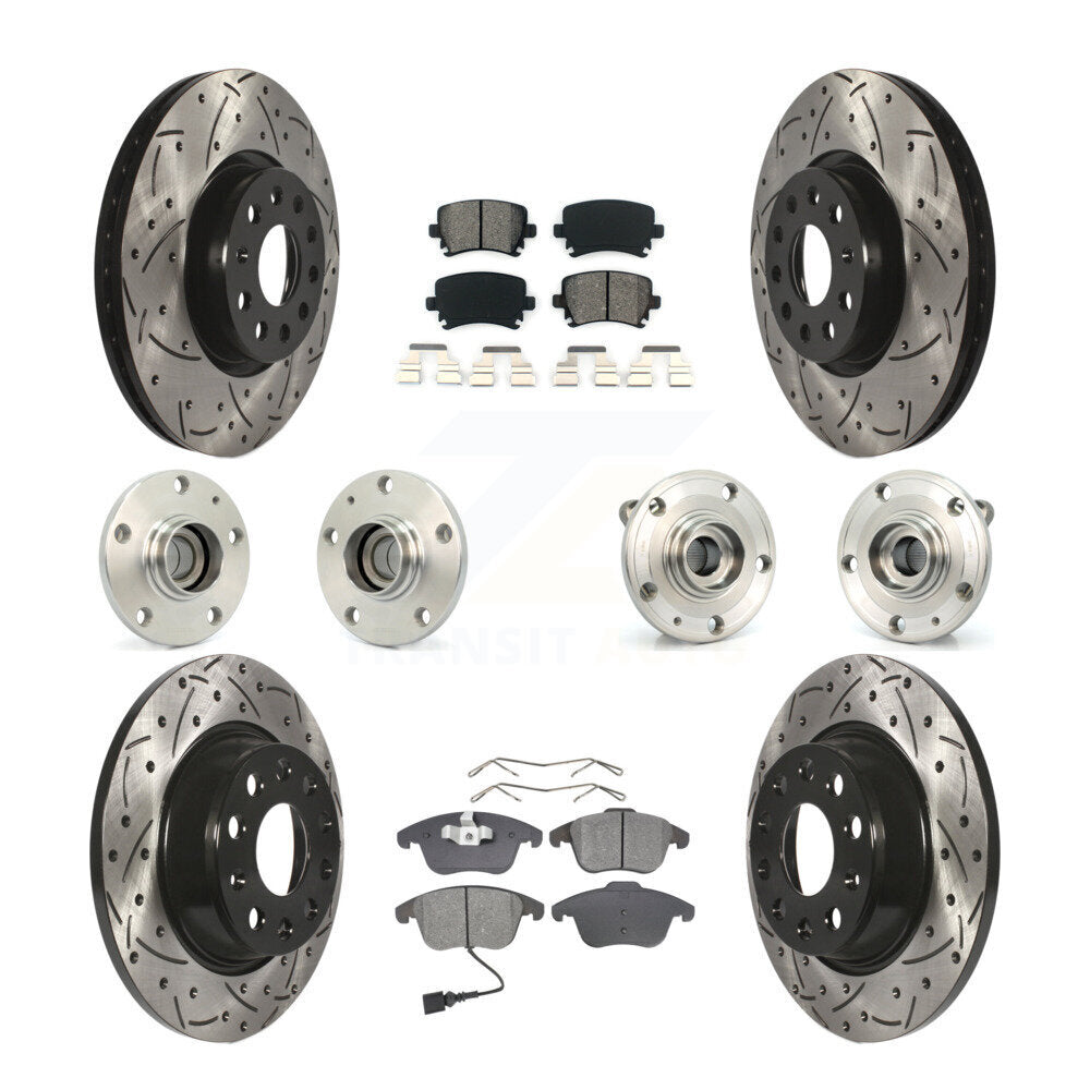 Transit Auto KBB-110977 Wheel Bearing and Hub Assembly for 2009-2018 Volkswagen Tiguan Limited, Audi Q3, Volkswagen Tiguan - Front and Rear product image