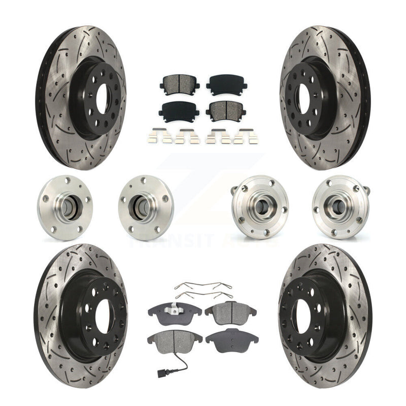 Transit Auto KBB-110977 Wheel Bearing and Hub Assembly for 2009-2018 Volkswagen Tiguan Limited, Audi Q3, Volkswagen Tiguan - Front and Rear product image