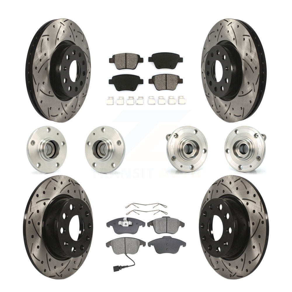 Transit Auto KBB-110978 Wheel Bearing and Hub Assembly for 2012-2014 Volkswagen Passat - Front and Rear product image