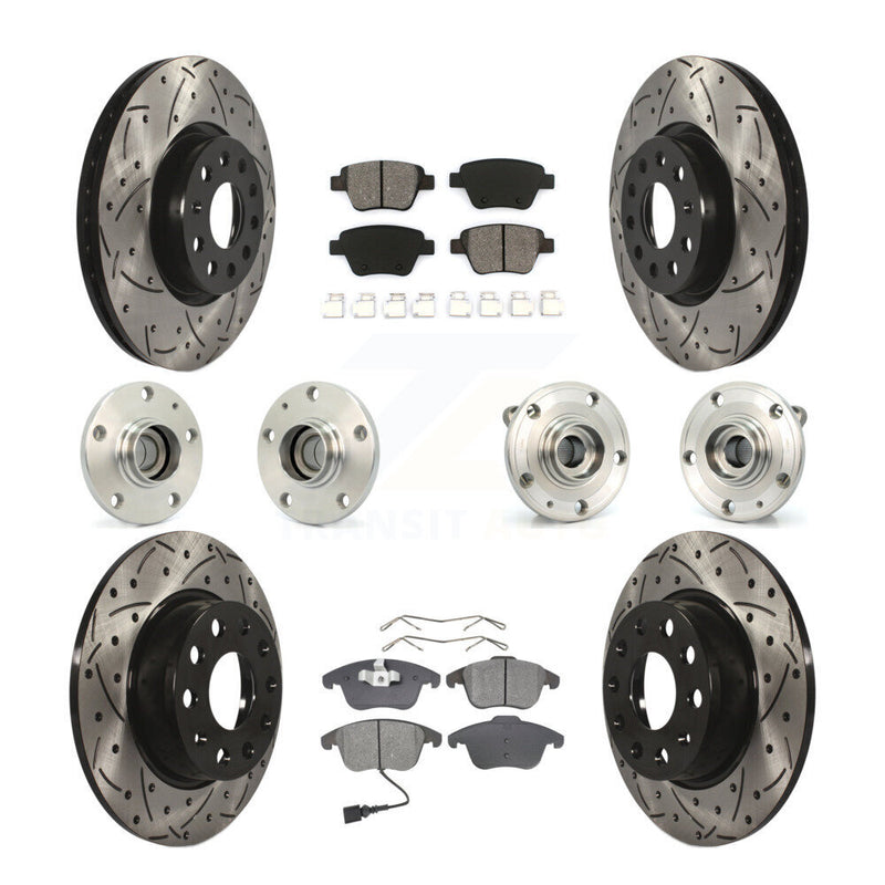 Transit Auto KBB-110978 Wheel Bearing and Hub Assembly for 2012-2014 Volkswagen Passat - Front and Rear product image