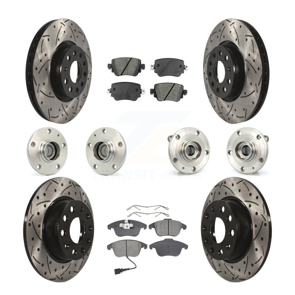 Transit Auto KBB-110979 Wheel Bearing and Hub Assembly for 2015-2020 Volkswagen Passat - Front and Rear product image