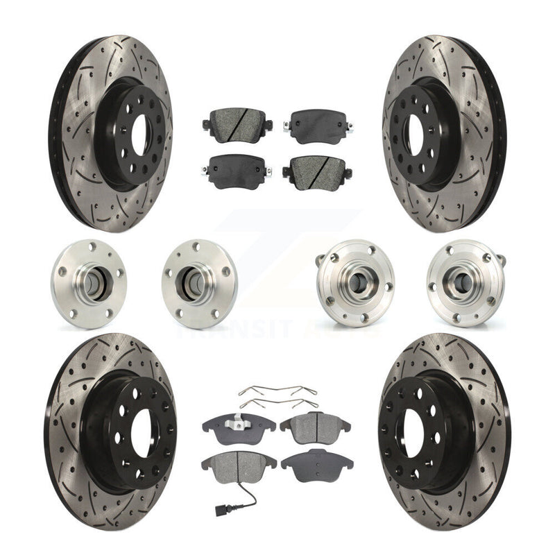 Transit Auto KBB-110979 Wheel Bearing and Hub Assembly for 2015-2020 Volkswagen Passat - Front and Rear product image