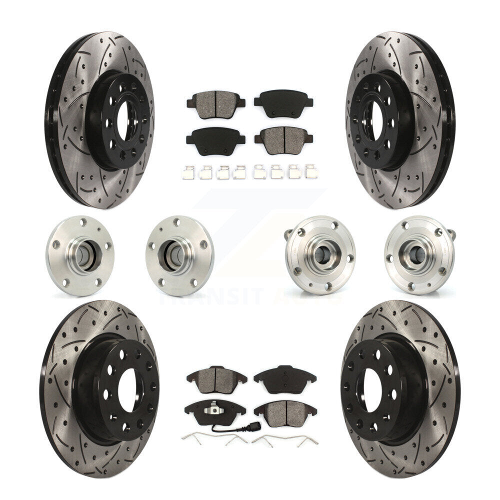 Transit Auto KBB-110981 Wheel Bearing and Hub Assembly for 2014-2016 Volkswagen Beetle - Front and Rear product image