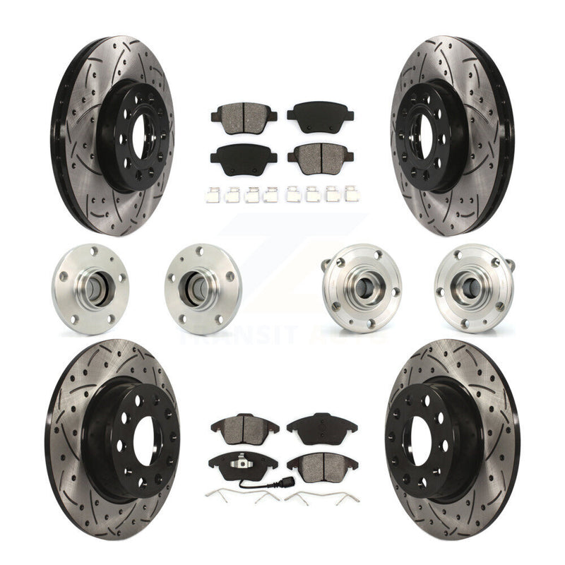 Transit Auto KBB-110981 Wheel Bearing and Hub Assembly for 2014-2016 Volkswagen Beetle - Front and Rear product image
