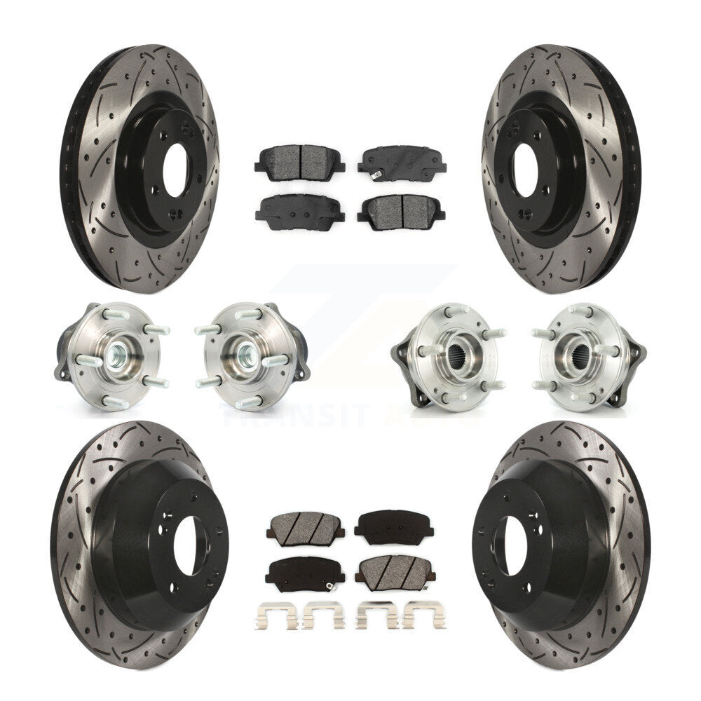 Transit Auto KBB-110988 Wheel Bearing and Hub Assembly for 2014-2015 Kia Sorento - Front and Rear product image