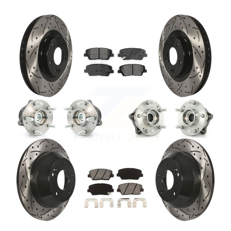 Transit Auto KBB-110988 Wheel Bearing and Hub Assembly for 2014-2015 Kia Sorento - Front and Rear product image